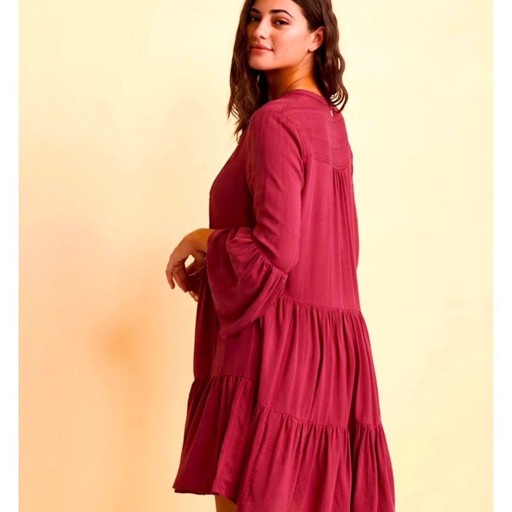 Cute 3 tiered dress! Super lightweight for warm summer days or sunny vacations!